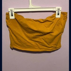 Mustard Yellow Tube Top